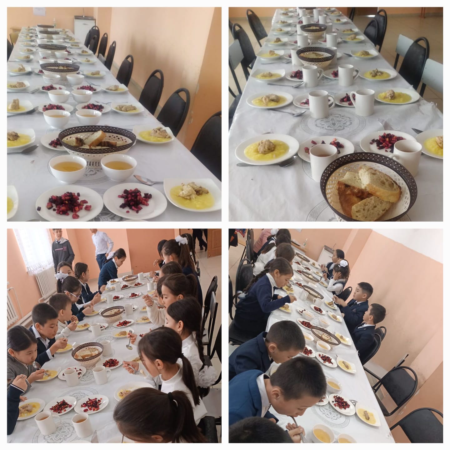 Білім алушылардың тамақтануы